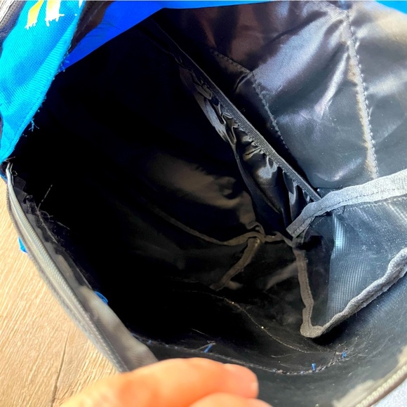 Golden State Warriors Vibrant Blue Yellow Basketball Backpack Great Condition! - Picture 3 of 8